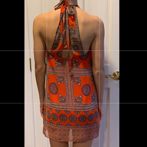 Lulu’s XS Coral Dress - Picture 3 of 4